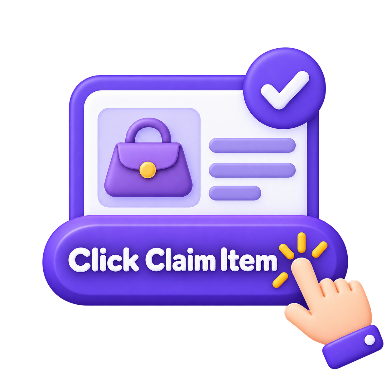 Click Claim Item